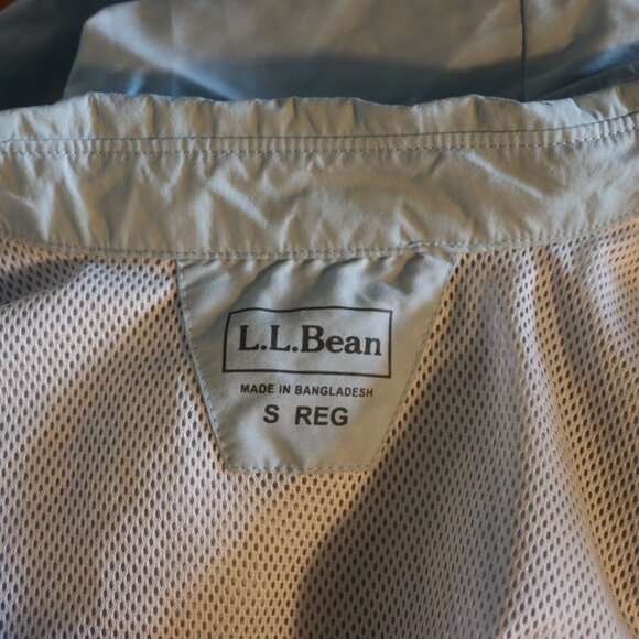 LL Bean Women’s Tropicwear Light Blue Long Sleeve Shirt Small Regular - Picture 4 of 9